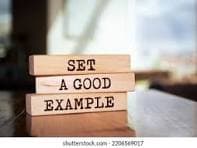 Setting a Good Example