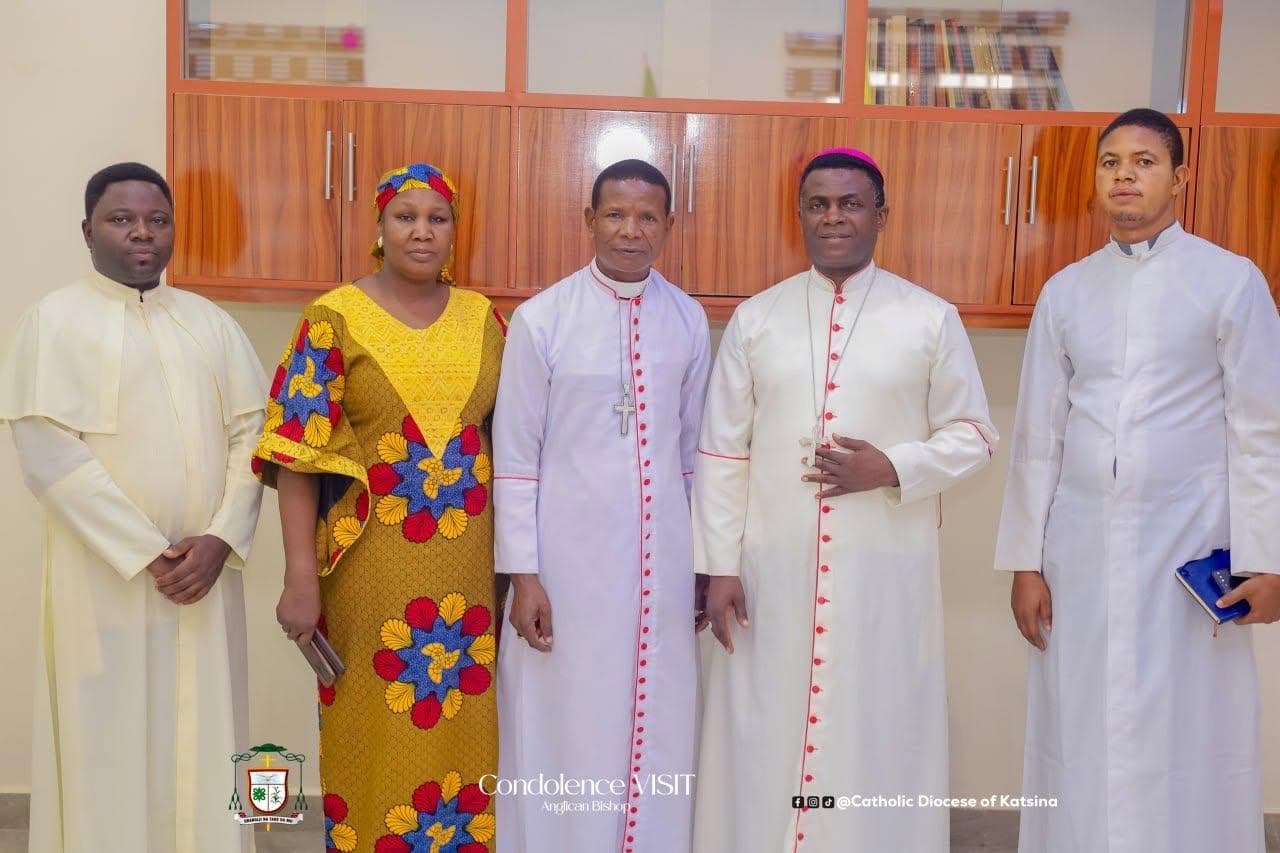ANGLICAN BISHOP OF KATSINA PAYS ECUMENICAL CONDOLENCE VISIT TO BISHOP GERALD MUSA
