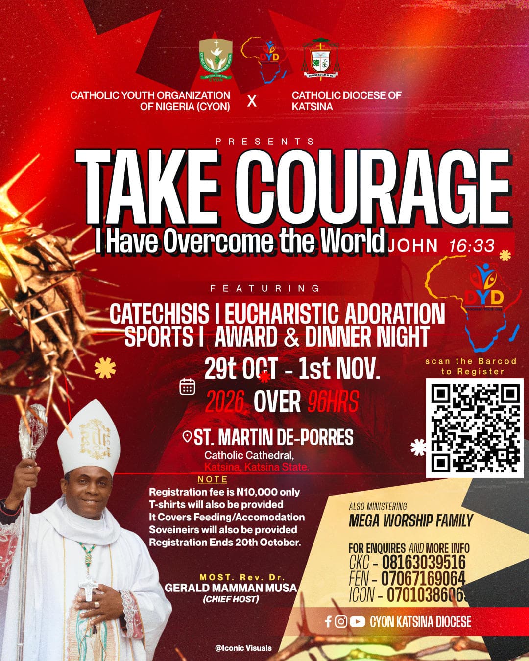 CYON KATSINA DIOCESE OPENS REGISTRATION FOR DYD 2026