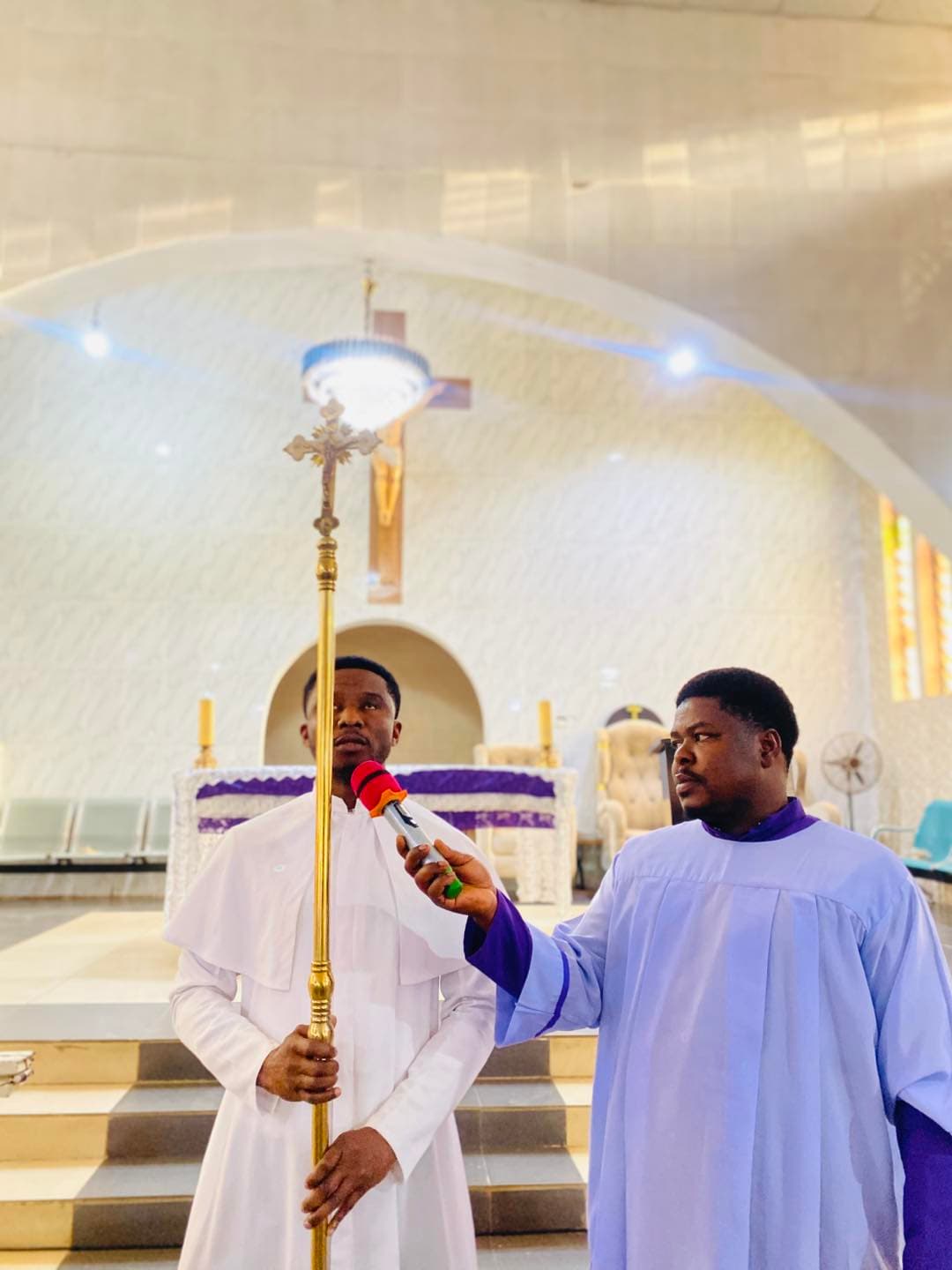 STATIONS OF THE CROSS HELD AT ST. THERESA’S CATHOLIC CHURCH, FUNTUA